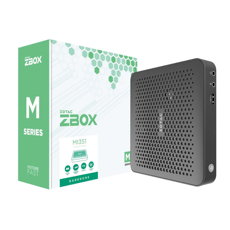 Zotac ZBOX Edge MI351 Barebone System Mini PC - كمبيوتر